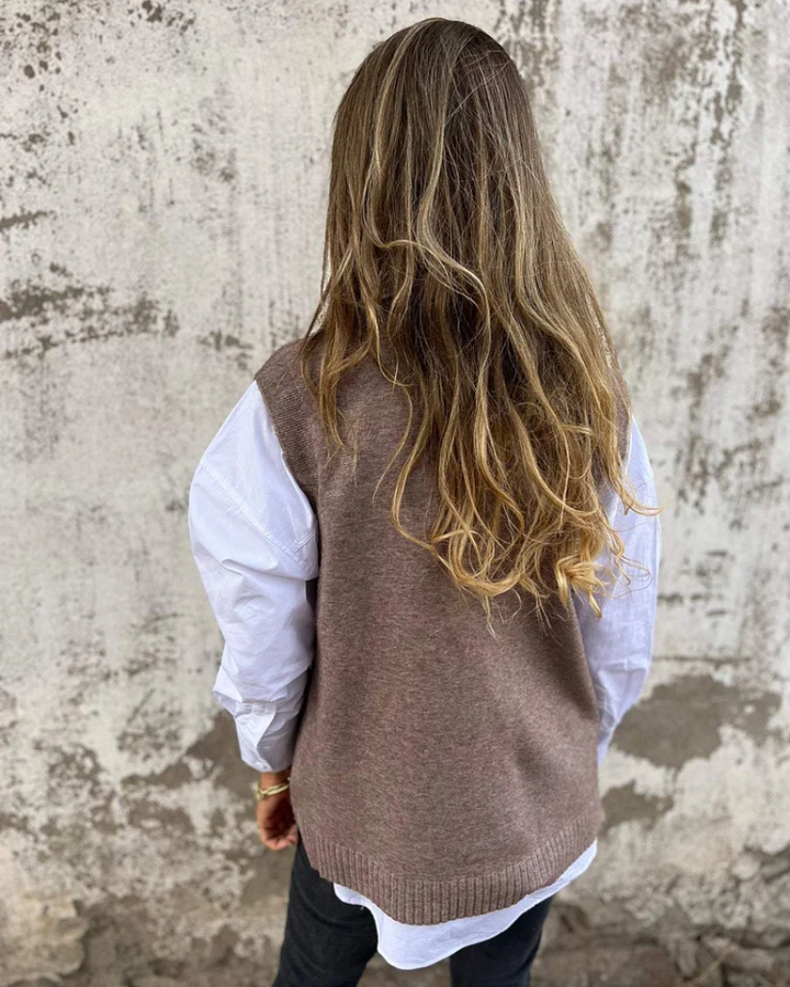 Natalie™ - Strikket vest