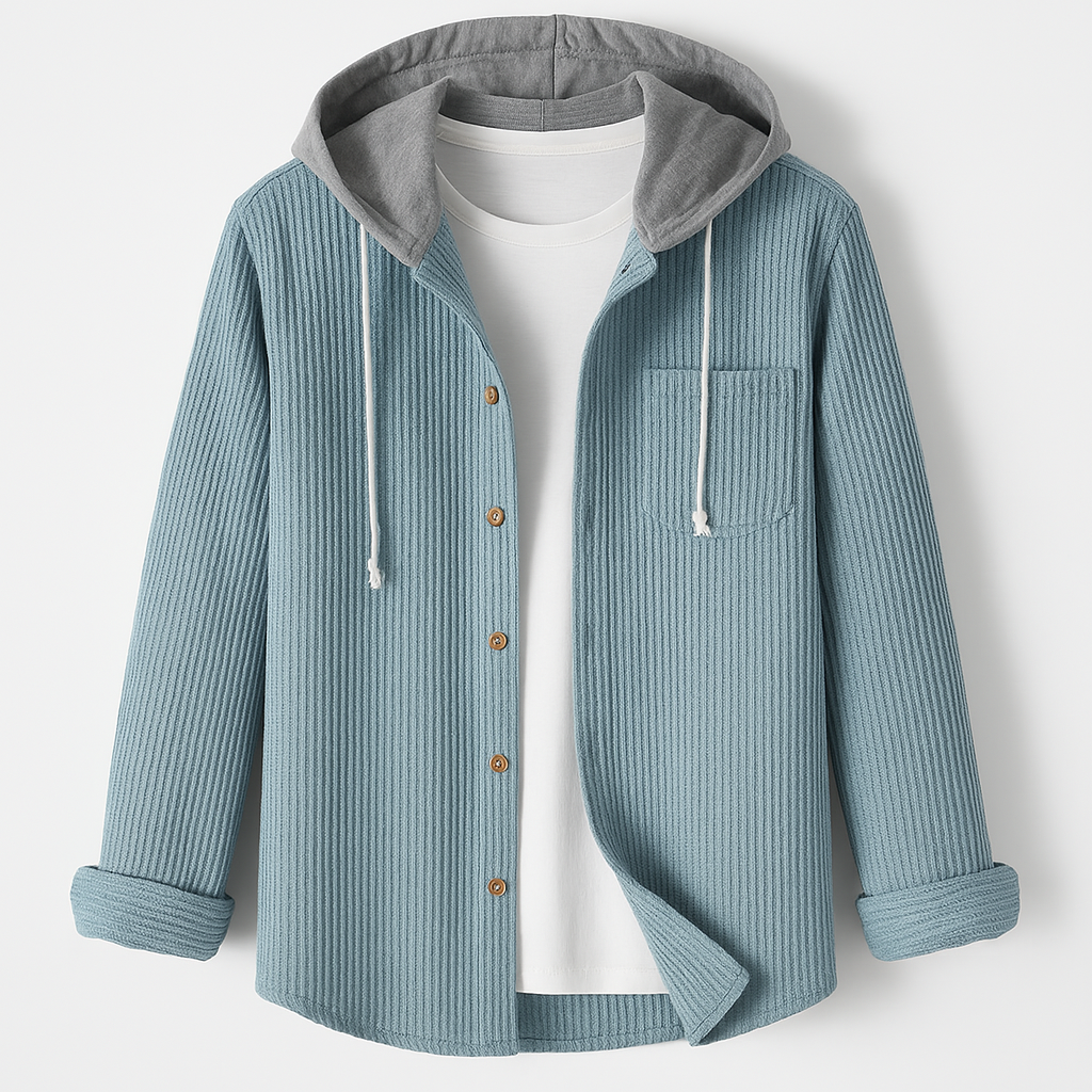Asger™ | Klassisk corduroy-hoodie