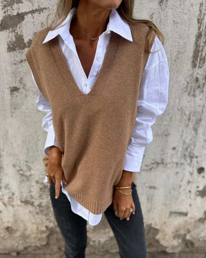 Natalie™ - Strikket vest