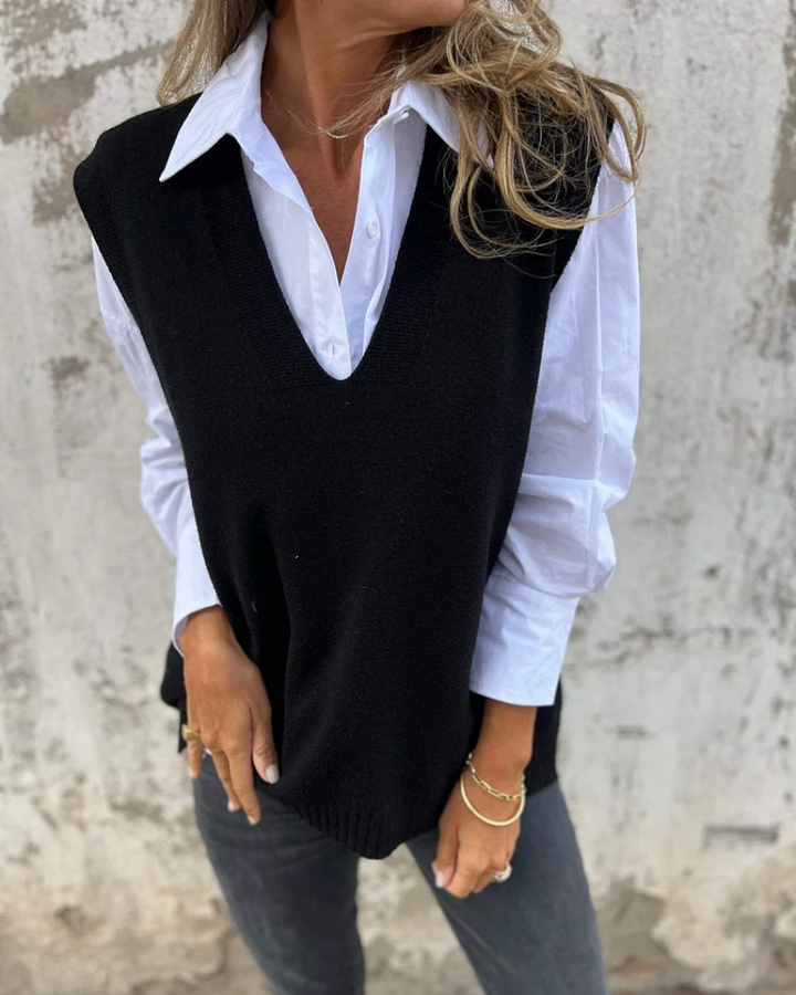 Natalie™ - Strikket vest