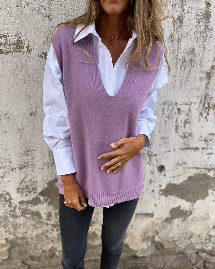 Natalie™ - Strikket vest
