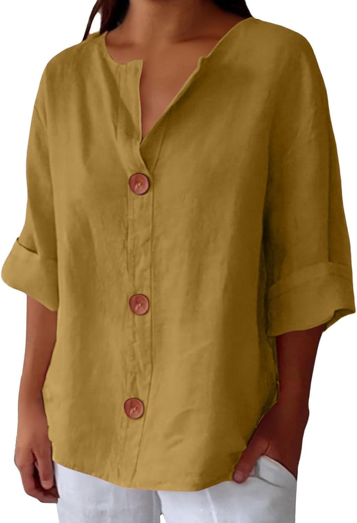 Casual Linnen Blouse