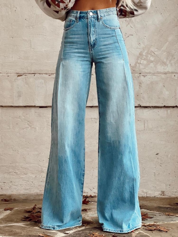 Avery™ - Casual Stilfulde Bredbenede Bukser