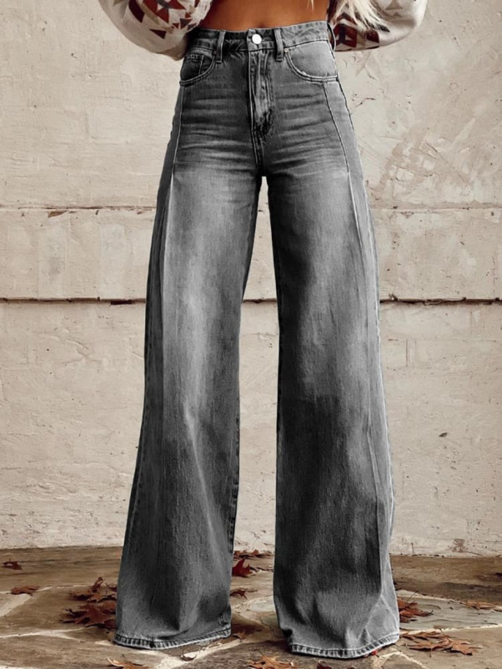 Avery™ - Casual Stilfulde Bredbenede Bukser