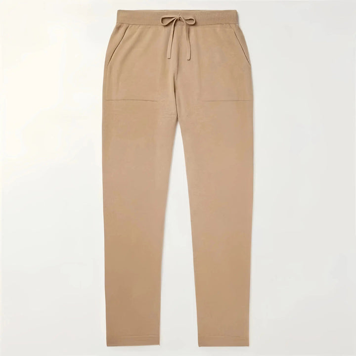 Håndlavede Cashmere Bukser – Sable Khaki
