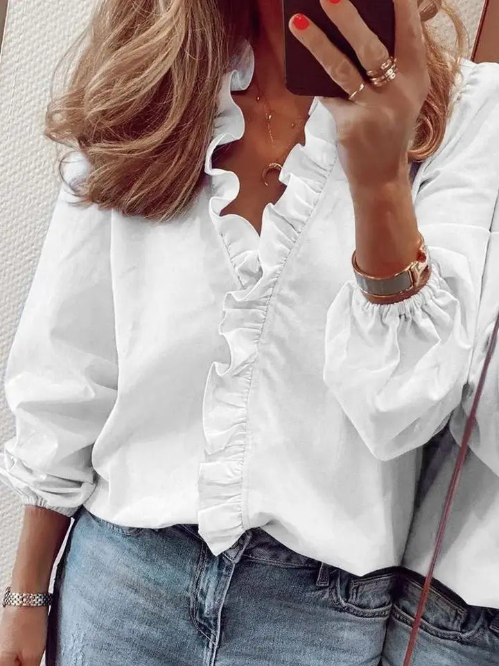 Donna | Bluse med lange ærmer