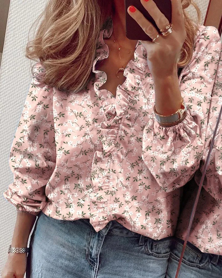 Donna | Bluse med lange ærmer