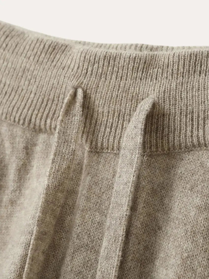 Finer Cashmere Bukser – Beige