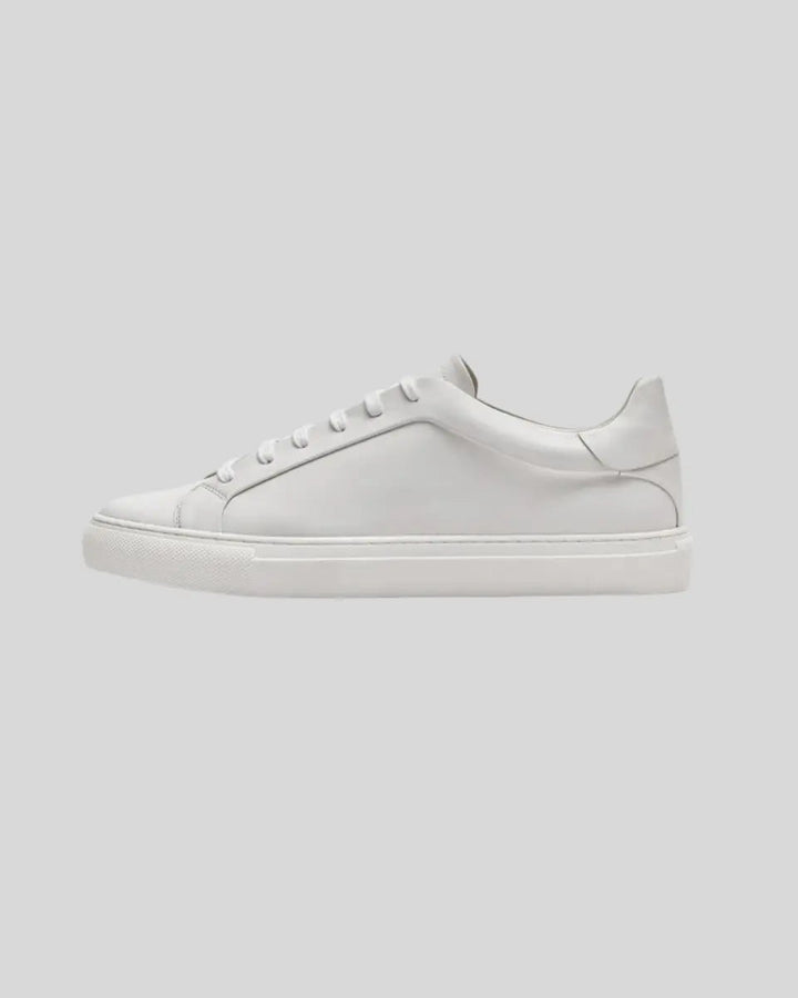 Læder Oxford Sneakers - Hvid